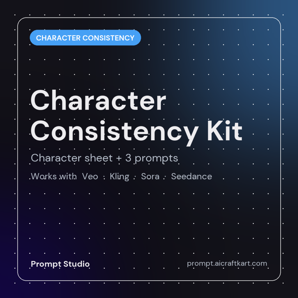 Character Consistency Kit