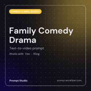 Family Comedy Drama Generator