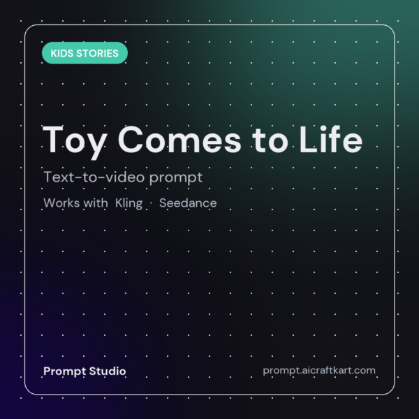 Toy Comes to Life Generator
