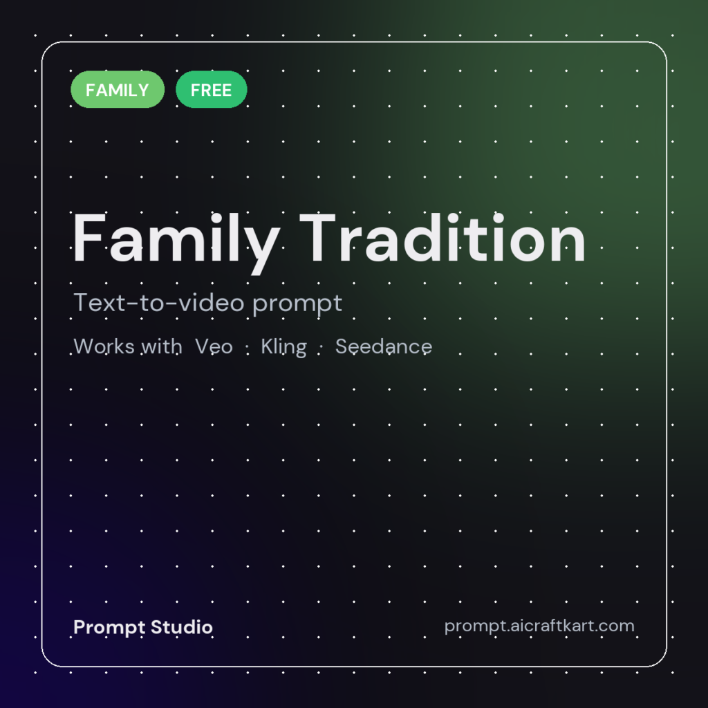 Family Tradition Generator
