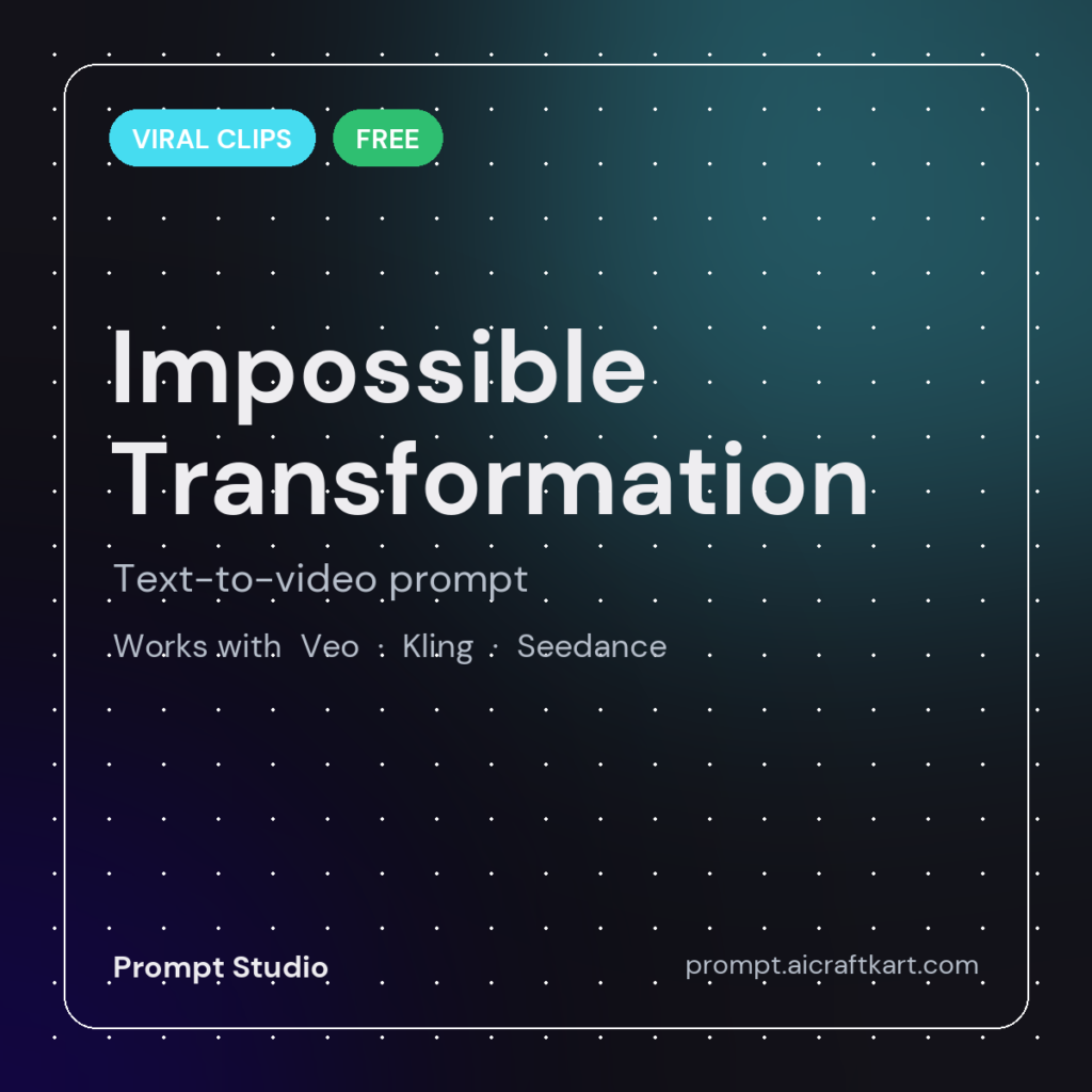 Impossible Transformation Generator