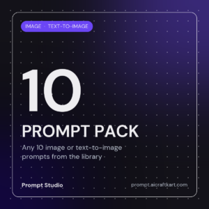 10 Prompt Pack — Prompt Studio