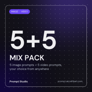 5+5 Image and Video Mix Pack — Prompt Studio